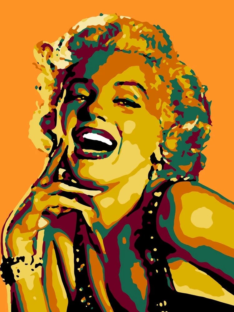immagine pop art di marilyn monroe